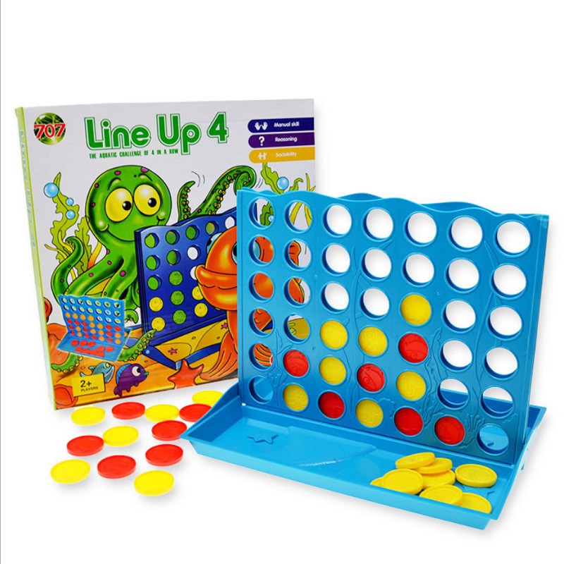 Board Game Live - Permainan Papan Empat-dalam-Satu 3D untuk Anak-Anak,